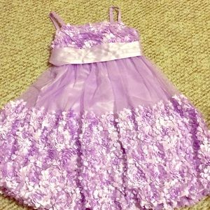 Fancy purple dress